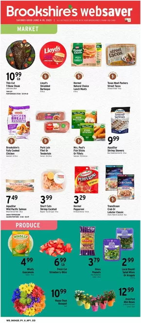 Brookshire's catalogue in Sherman TX | Current special promotions | 2025-06-04T00:00:00.000Z - 2025-06-10T00:00:00.000Z