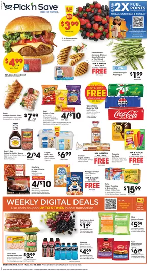 Pick'n Save catalogue in West Allis WI | Current bargains and offers | 2025-06-04T00:00:00.000Z - 2025-06-10T00:00:00.000Z