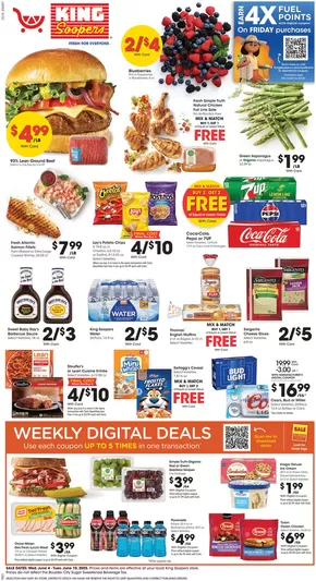 King Soopers catalogue in Wheat Ridge CO | Weekly Ad | 2025-06-04T00:00:00.000Z - 2025-06-10T00:00:00.000Z