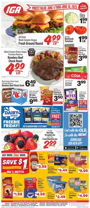 IGA catalogue in Edison GA | Top offers for all bargain hunters | 2025-06-04T00:00:00.000Z - 2025-06-10T00:00:00.000Z