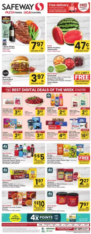 Safeway catalogue in Edgewater CO | Top deals for all customers | 2025-06-04T00:00:00.000Z - 2025-06-10T00:00:00.000Z