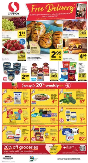 Safeway catalogue in Fallon NV | Great offer for bargain hunters | 2025-06-04T00:00:00.000Z - 2025-06-10T00:00:00.000Z