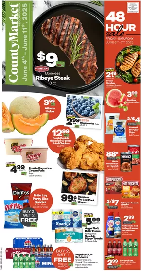 County Market catalogue in Springfield IL | County Market Weekly ad | 2025-06-06T00:00:00.000Z - 2025-06-07T00:00:00.000Z