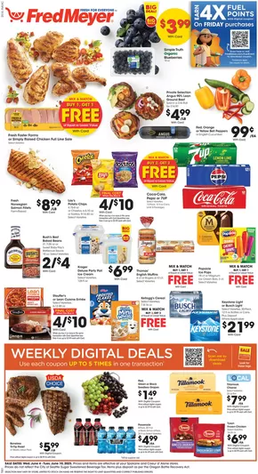 Fred Meyer catalogue | Our best offers for you | 2025-06-04T00:00:00.000Z - 2025-06-10T00:00:00.000Z