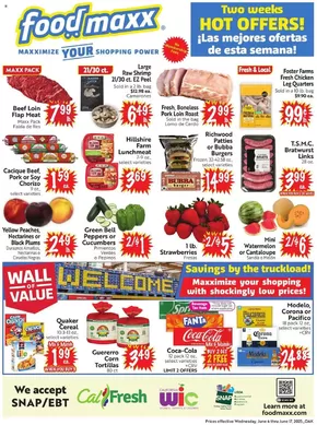 Foodmaxx catalogue in Ukiah CA | Foodmaxx weekly ad | 2025-06-04T00:00:00.000Z - 2025-06-17T00:00:00.000Z