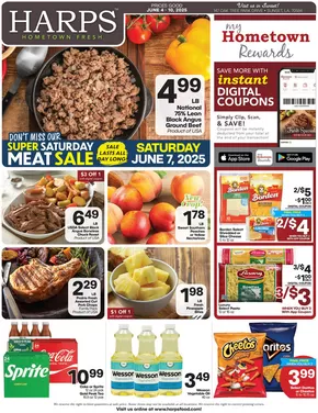 Harp's Market catalogue in Opelousas LA | Top deals for all customers | 2025-06-04T00:00:00.000Z - 2025-06-10T00:00:00.000Z