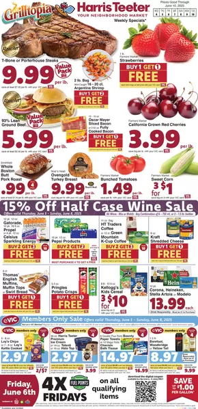 Harris Teeter catalogue in Foxfield CO | Weekly Ad | 2025-06-04T00:00:00.000Z - 2025-06-10T00:00:00.000Z