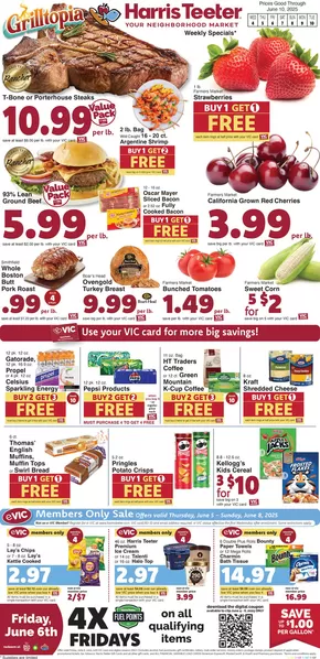 Harris Teeter catalogue in Cary NC | Offers for bargain hunters | 2025-06-04T00:00:00.000Z - 2025-06-10T00:00:00.000Z