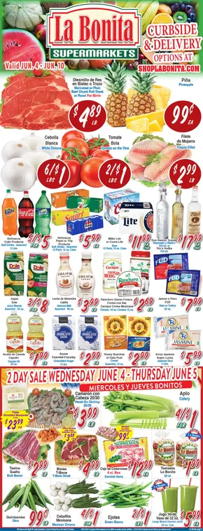 La Bonita Supermarkets catalogue in Las Vegas NV | La Bonita Supermarkets weekly ad | 2025-06-04T00:00:00.000Z - 2025-06-10T00:00:00.000Z