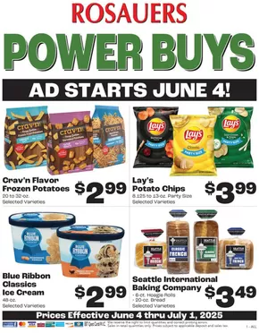 Rosauers catalogue in Moscow ID | Rosauers Monthly Power Buys | 2025-06-04T00:00:00.000Z - 2025-07-01T00:00:00.000Z