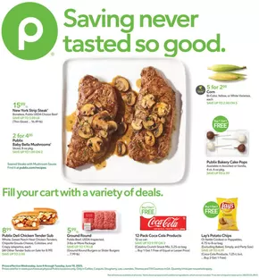 Publix catalogue | Current bargains and offers | 2025-06-04T00:00:00.000Z - 2025-06-10T00:00:00.000Z