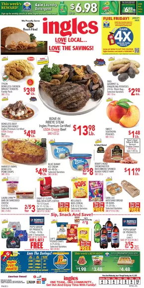 Ingles Markets catalogue in Sophia NC | Top deals for all customers | 2025-06-04T00:00:00.000Z - 2025-06-10T00:00:00.000Z