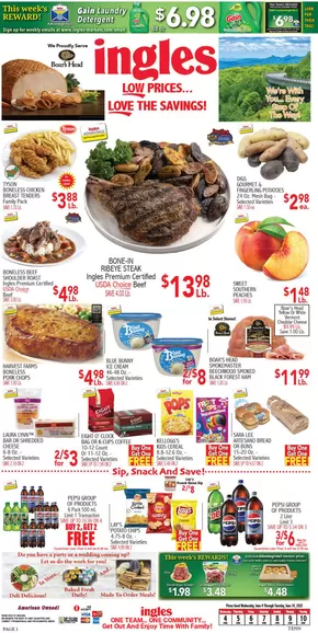 Ingles Markets catalogue in Washburn TN | Top offers for smart savers | 2025-06-04T00:00:00.000Z - 2025-06-10T00:00:00.000Z