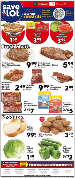 Save a Lot catalogue in Sikeston MO | Top deals and discounts | 2025-06-04T00:00:00.000Z - 2025-06-17T00:00:00.000Z