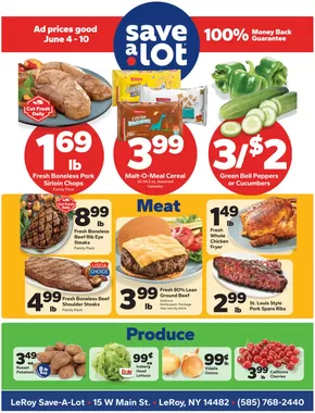 Save a Lot catalogue in Batavia NY | Special offers for you | 2025-06-04T00:00:00.000Z - 2025-06-10T00:00:00.000Z