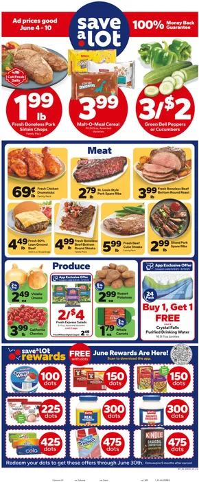 Save a Lot catalogue in Sikeston MO | Discounts and promotions | 2025-06-04T00:00:00.000Z - 2025-06-10T00:00:00.000Z