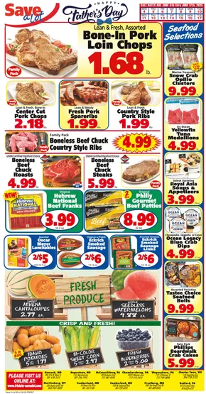 Save a Lot catalogue in Meyersdale PA | Wide range of offers | 2025-06-04T00:00:00.000Z - 2025-06-17T00:00:00.000Z