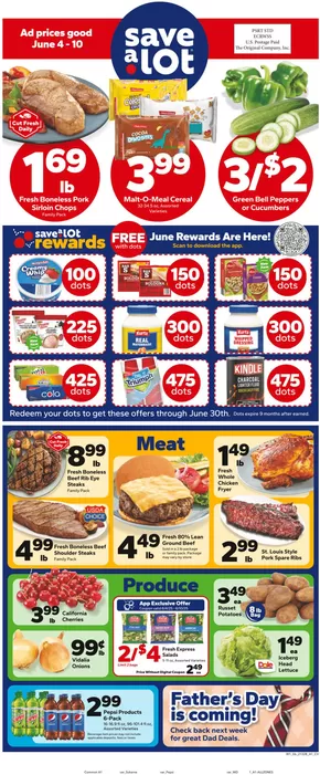 Save a Lot catalogue in Sikeston MO | Our best deals for you | 2025-06-04T00:00:00.000Z - 2025-06-10T00:00:00.000Z