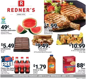 Redner's Warehouse catalogue in Millington MD | On Sale June_05_S13 | 2025-06-05T00:00:00.000Z - 2025-06-11T00:00:00.000Z