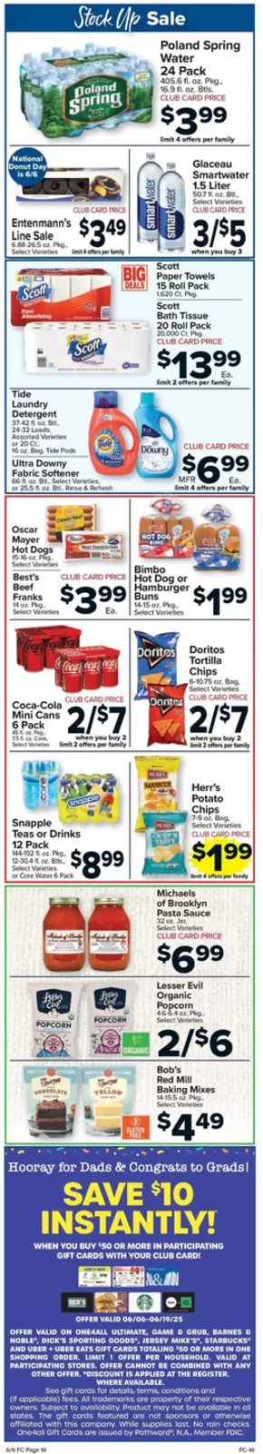 Foodtown supermarkets catalogue in Spring Lake NJ | Top deals and discounts | 2025-06-06T00:00:00.000Z - 2025-06-12T00:00:00.000Z