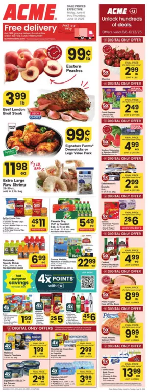 ACME catalogue in Sicklerville NJ | Weekly Ad | 2025-06-06T00:00:00.000Z - 2025-06-12T00:00:00.000Z
