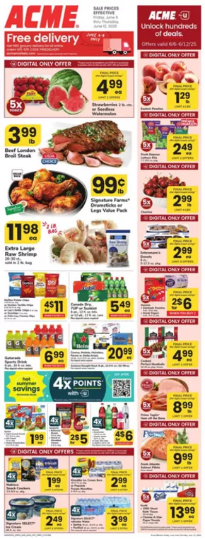 ACME catalogue in Ridgefield CT | Weekly Ad | 2025-06-06T00:00:00.000Z - 2025-06-12T00:00:00.000Z