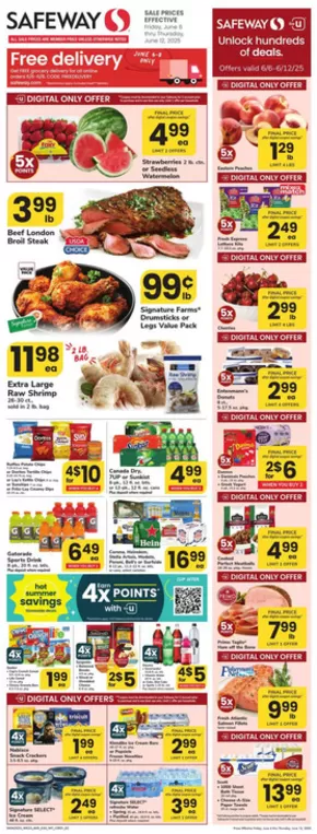 Safeway catalogue in Chevy Chase MD | Wide range of offers | 2025-06-06T00:00:00.000Z - 2025-06-12T00:00:00.000Z