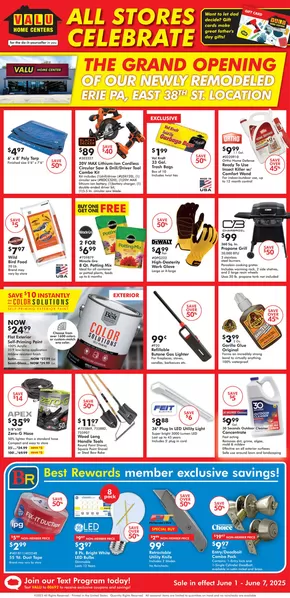 Valu Home Centers catalogue | Valu Home Centers weekly ad | 2025-06-01T00:00:00.000Z - 2025-06-07T00:00:00.000Z