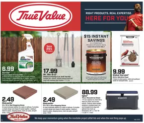 True Value catalogue in Valdosta GA | Great offer for all customers | 2025-06-06T00:00:00.000Z - 2025-06-23T00:00:00.000Z