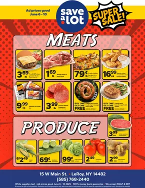 Save a Lot catalogue in Batavia NY | Discounts and promotions | 2025-06-06T00:00:00.000Z - 2025-06-10T00:00:00.000Z