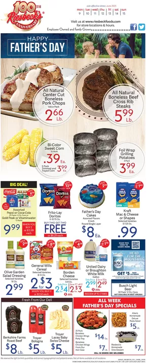 Riesbeck catalogue in Colerain OH | Discover attractive offers | 2025-06-09T00:00:00.000Z - 2025-06-15T00:00:00.000Z