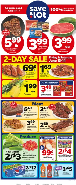 Save a Lot catalogue in Grandville MI | Great offer for all customers | 2025-06-08T00:00:00.000Z - 2025-06-14T00:00:00.000Z
