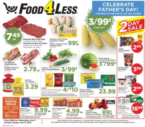 Food 4 Less catalogue | Great discounts on selected products | 2025-06-11T00:00:00.000Z - 2025-06-17T00:00:00.000Z