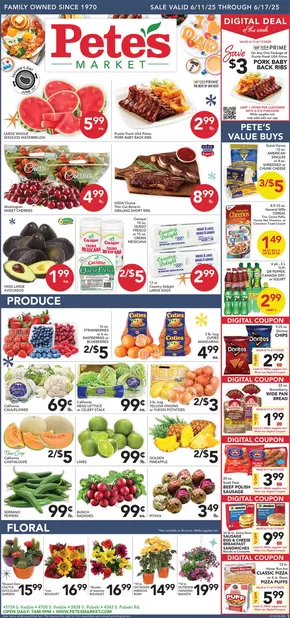 Pete's Fresh Market catalogue in Oak Park IL | Current special promotions | 2025-06-11T00:00:00.000Z - 2025-06-17T00:00:00.000Z