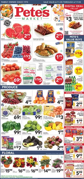 Pete's Fresh Market catalogue in Oak Park IL | Top deals and discounts | 2025-06-11T00:00:00.000Z - 2025-06-17T00:00:00.000Z