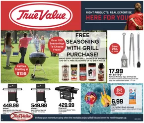 True Value catalogue in Grimes IA | Exclusive bargains | 2025-06-06T00:00:00.000Z - 2025-06-23T00:00:00.000Z