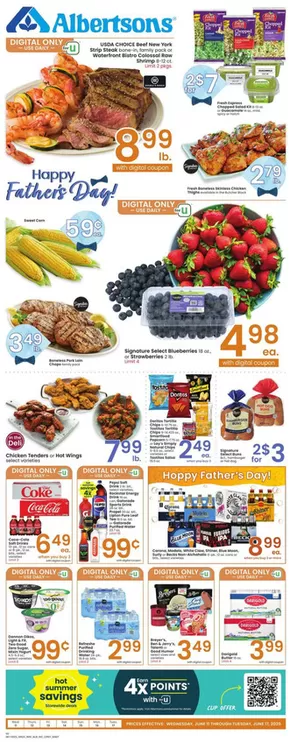 Albertsons catalogue in Spokane WA | Attractive special offers for everyone | 2025-06-11T00:00:00.000Z - 2025-06-17T00:00:00.000Z