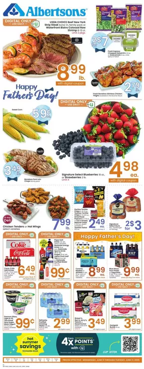 Albertsons catalogue in Las Vegas NV | Save now with our deals | 2025-06-11T00:00:00.000Z - 2025-06-17T00:00:00.000Z