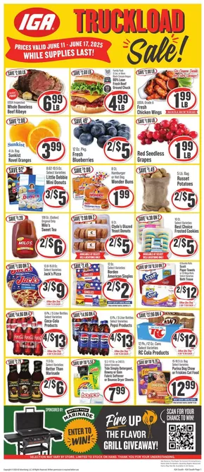 IGA catalogue in Hazel Green KY | Current bargains and offers | 2025-06-11T00:00:00.000Z - 2025-06-17T00:00:00.000Z