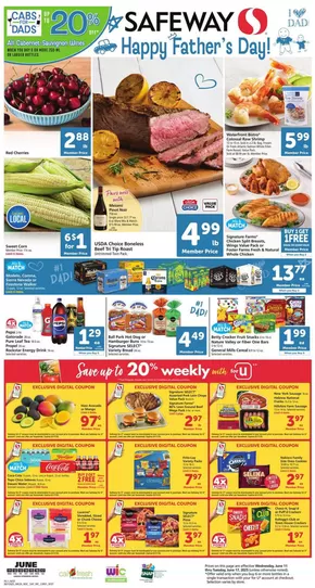 Safeway catalogue in American Canyon CA | Attractive special offers for everyone | 2025-06-11T00:00:00.000Z - 2025-06-17T00:00:00.000Z