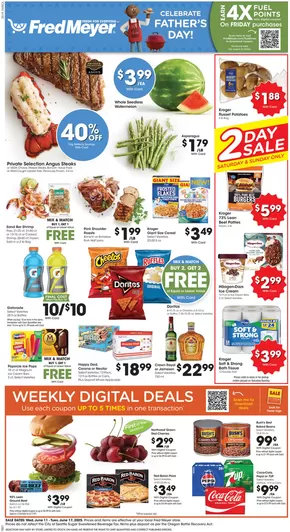 Fred Meyer catalogue in Kent WA | Exclusive deals and bargains | 2025-06-11T00:00:00.000Z - 2025-06-17T00:00:00.000Z