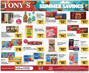 Tony's Fresh Market catalogue in Hanover Park IL | Weekly Ad | 2025-06-04T00:00:00.000Z - 2025-07-01T00:00:00.000Z