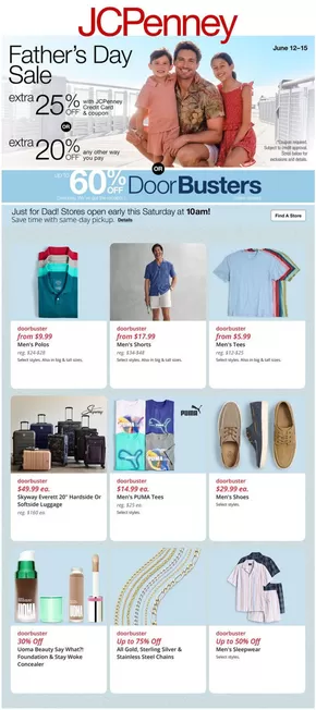 JC Penney catalogue in Chickasha OK | Store Ads | 2025-06-12T00:00:00.000Z - 2025-06-15T00:00:00.000Z