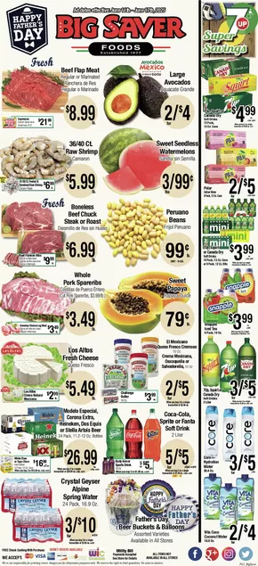 Big Saver Foods Weekly Special
