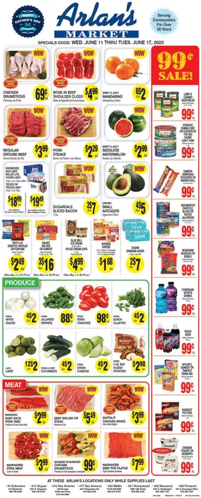 Arlan's Market catalogue in San Antonio TX | Top offers for smart savers | 2025-06-11T00:00:00.000Z - 2025-06-17T00:00:00.000Z