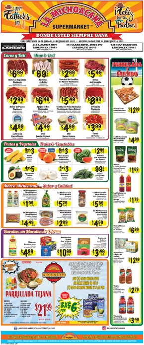 La Michoacana catalogue in Rockwall TX | Discover attractive offers | 2025-06-11T00:00:00.000Z - 2025-06-24T00:00:00.000Z