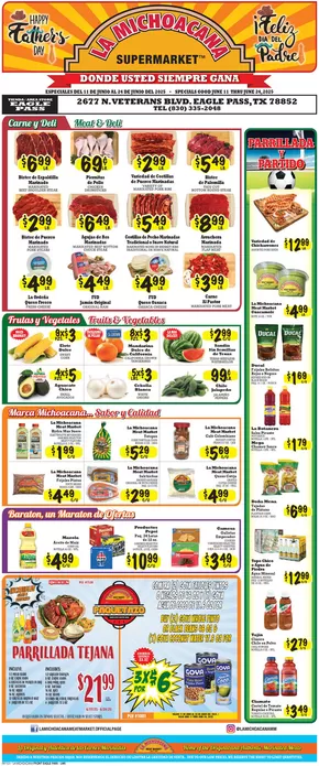 La Michoacana catalogue in Rockwall TX | Discounts and promotions | 2025-06-11T00:00:00.000Z - 2025-06-24T00:00:00.000Z