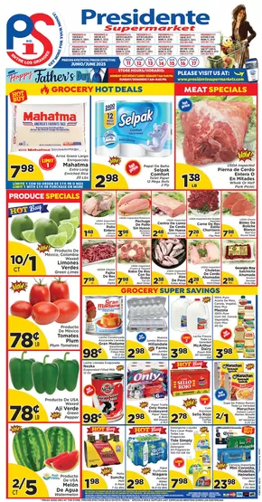 Presidente catalogue in North Miami Beach FL | Presidente weekly ad | 2025-06-11T00:00:00.000Z - 2025-06-17T00:00:00.000Z