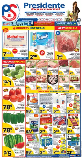 Presidente catalogue | Exclusive bargains | 2025-06-11T00:00:00.000Z - 2025-06-17T00:00:00.000Z