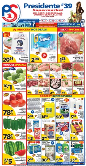 Presidente catalogue | Our best bargains | 2025-06-11T00:00:00.000Z - 2025-06-17T00:00:00.000Z